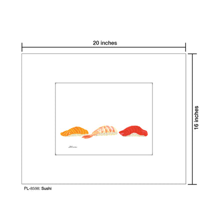 Sushi, Print (#8598)