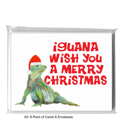 Iguana, Greeting Card (8599B)