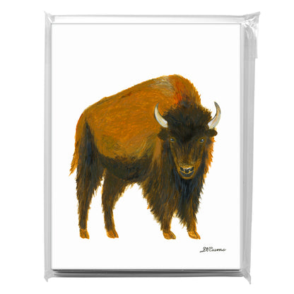 Bison, Greeting Card (8600)