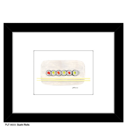 Sushi Rolls, Print (#8603)