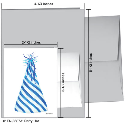 Party Hat, Greeting Card (8607A)