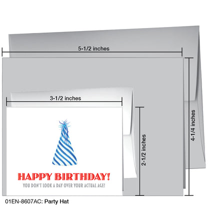 Party Hat, Greeting Card (8607AC)