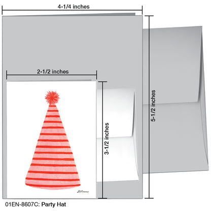 Party Hat, Greeting Card (8607C)