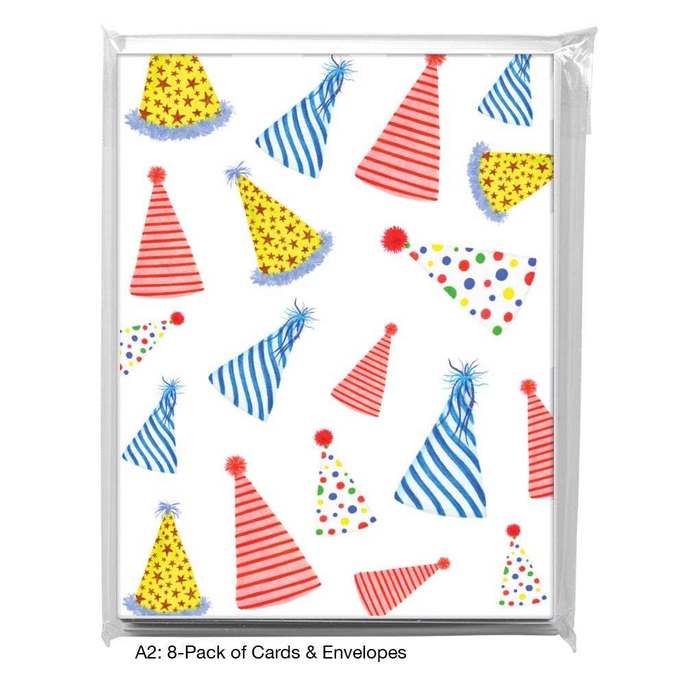 Party Hat, Greeting Card (8607E)