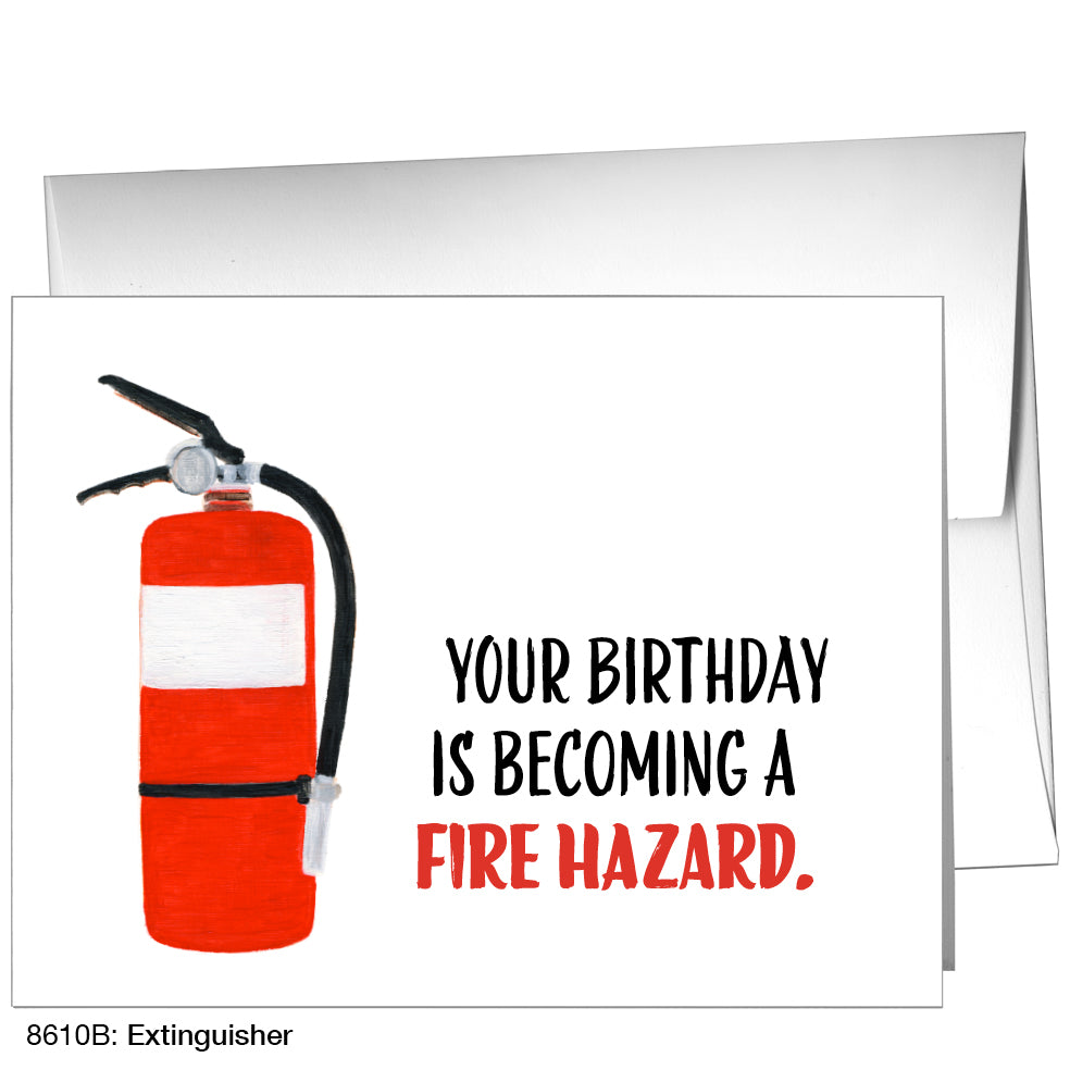 Extinguisher, Greeting Card (8610B)