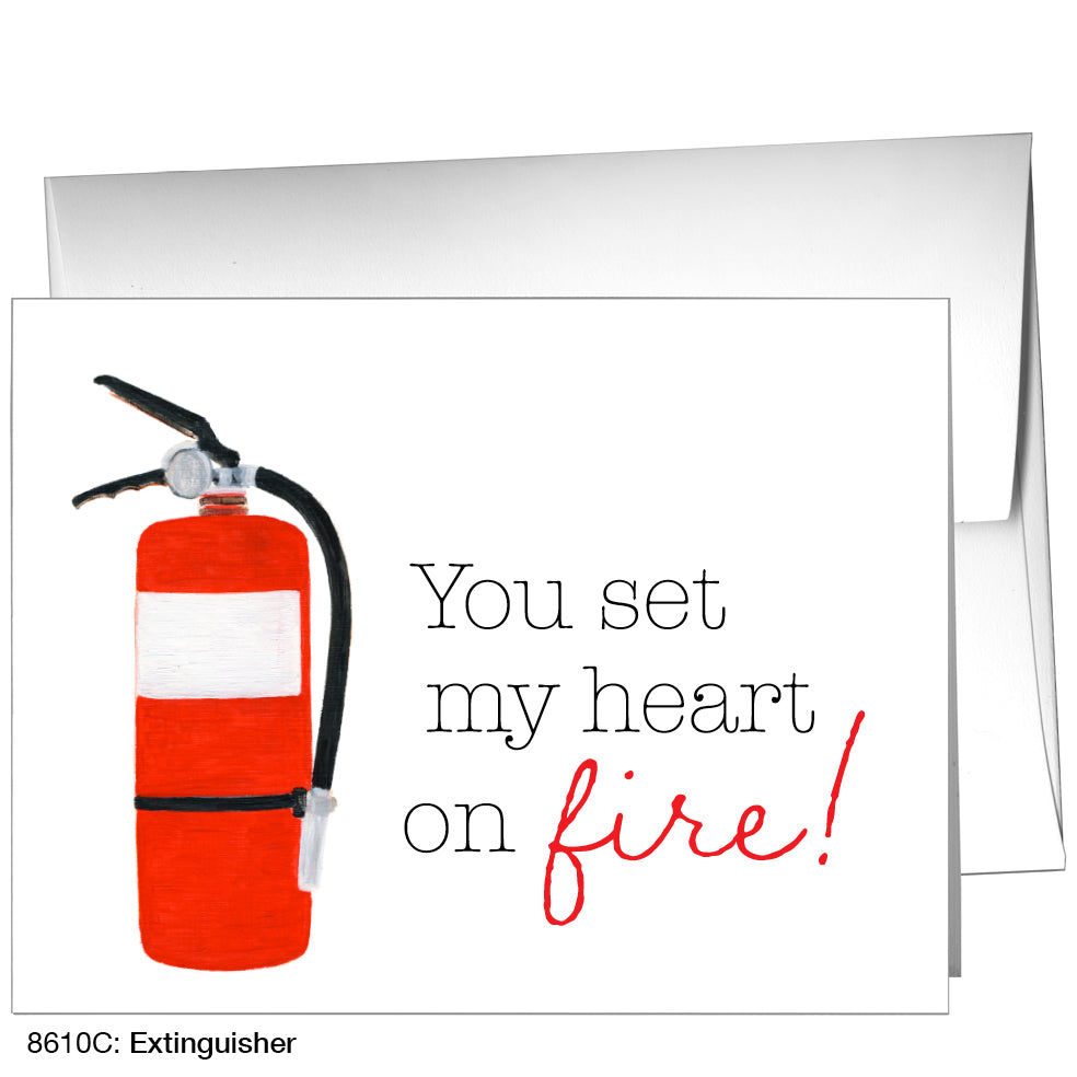 Extinguisher, Greeting Card (8610C)