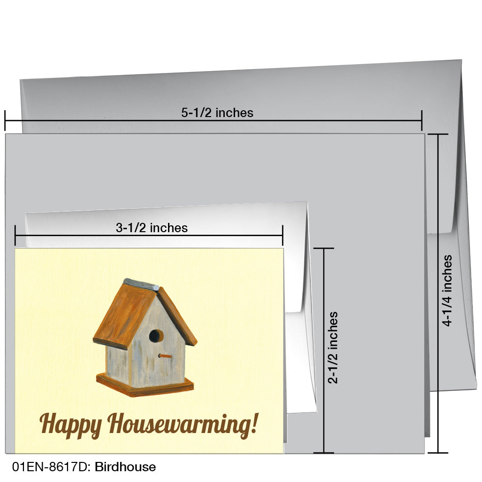 Birdhouse, Greeting Card (8617D)