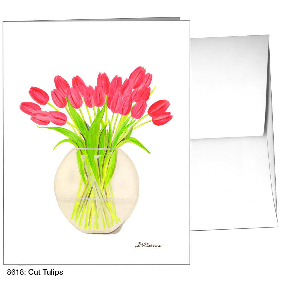 Cut Tulips, Greeting Card (8618)