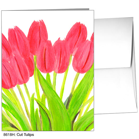 Cut Tulips, Greeting Card (8618H)