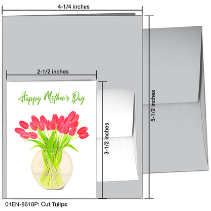 Cut Tulips, Greeting Card (8618P)