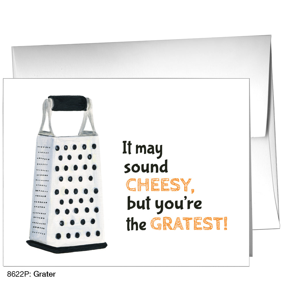 Grater, Greeting Card (8622P)