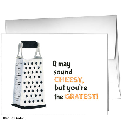 Grater, Greeting Card (8622P)