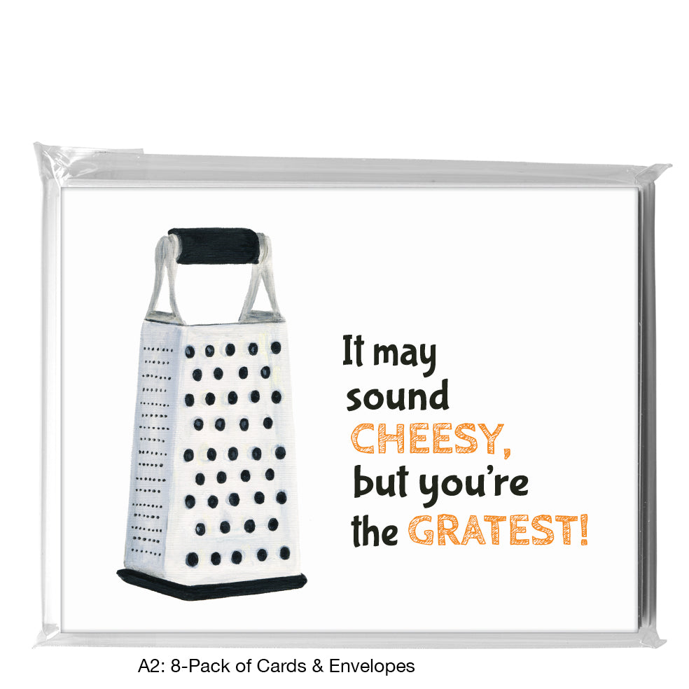 Grater, Greeting Card (8622P)