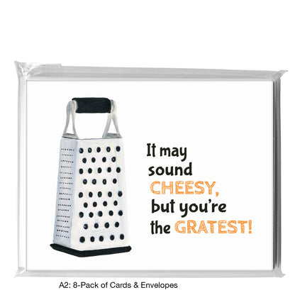 Grater, Greeting Card (8622P)