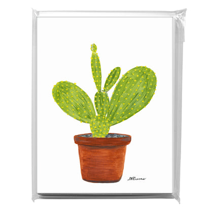 Bunny Ears Cactus, Greeting Card (8625)