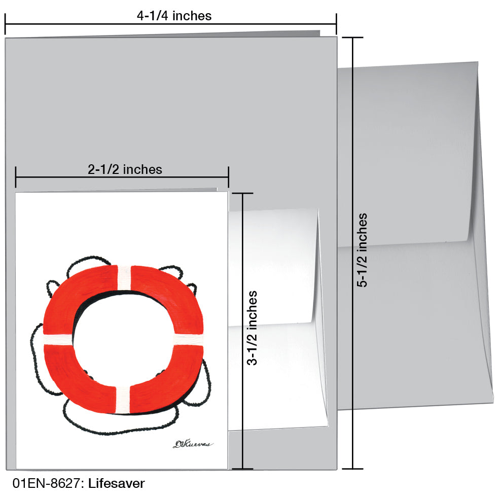 Lifesaver, Greeting Card (8627)