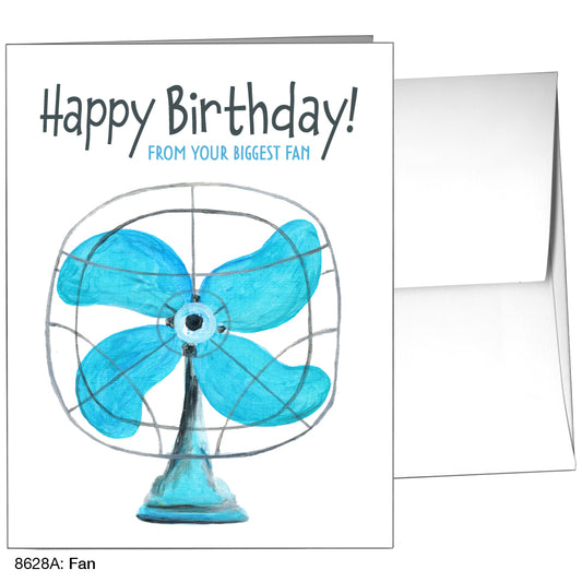 Fan, Greeting Card (8628A)