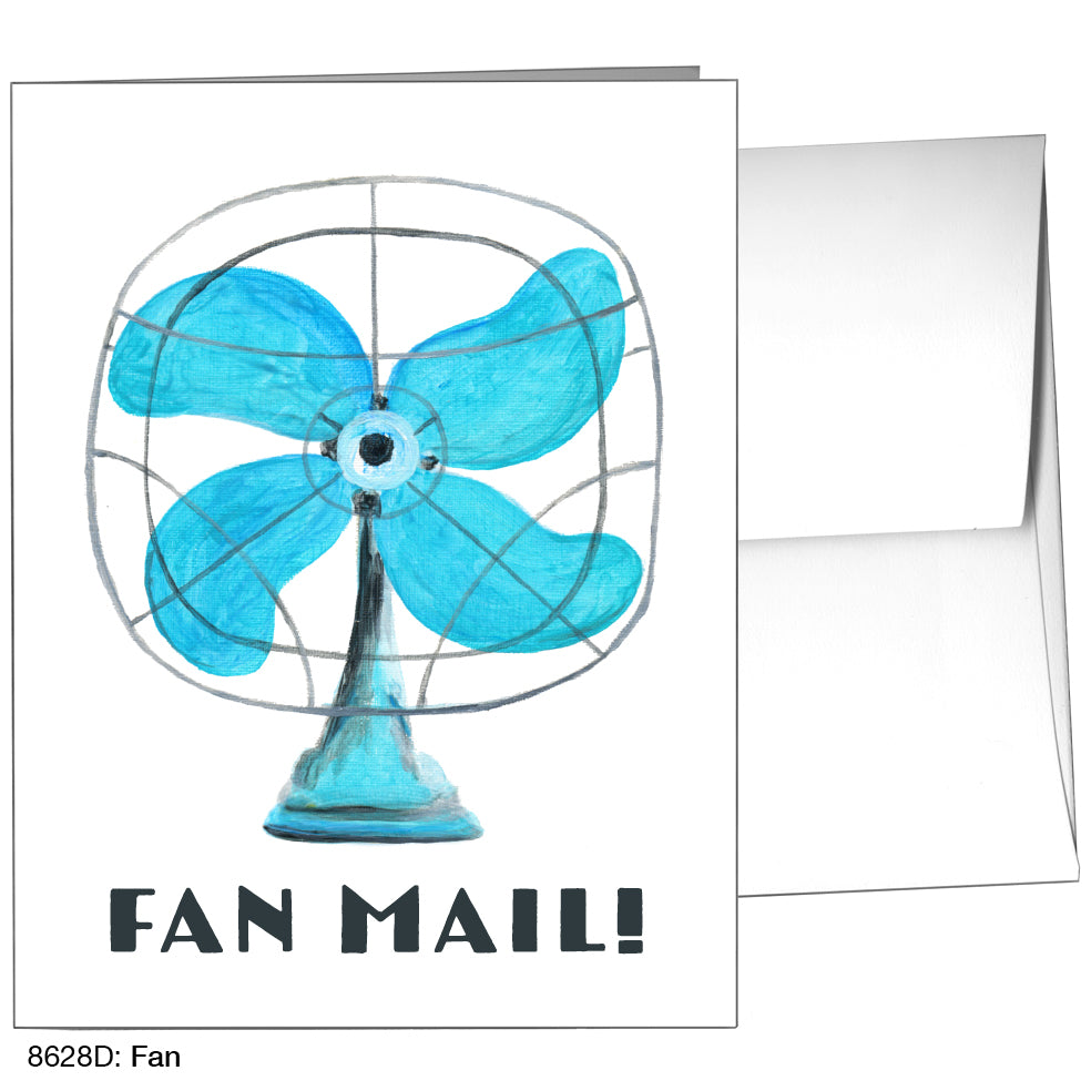 Fan, Greeting Card (8628D)