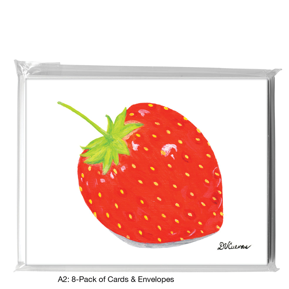 Strawberry, Greeting Card (8630)