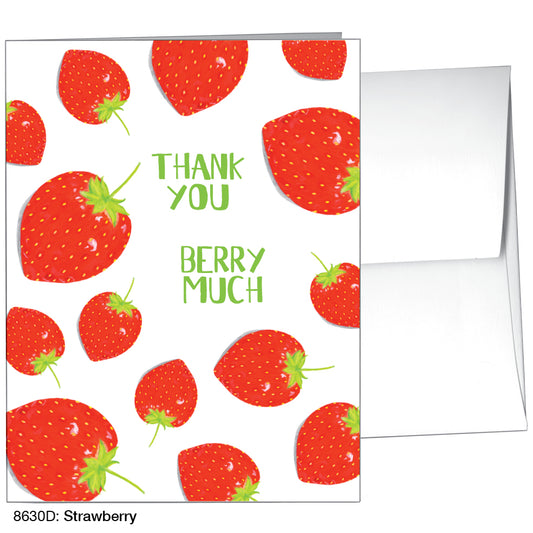 Strawberry, Greeting Card (8630D)