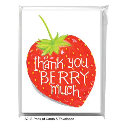 Strawberry, Greeting Card (8630M)