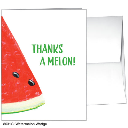 Watermelon Wedge, Greeting Card (8631G)