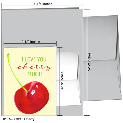 Cherry, Greeting Card (8632C)