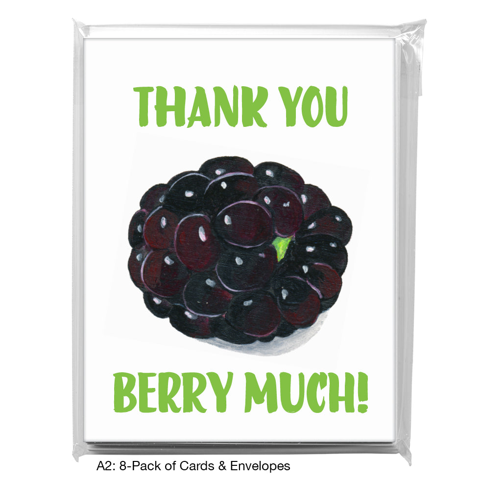 Blackberry, Greeting Card (8633D)