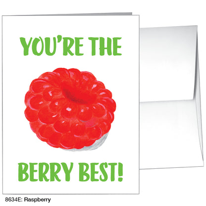 Raspberry, Greeting Card (8634E)