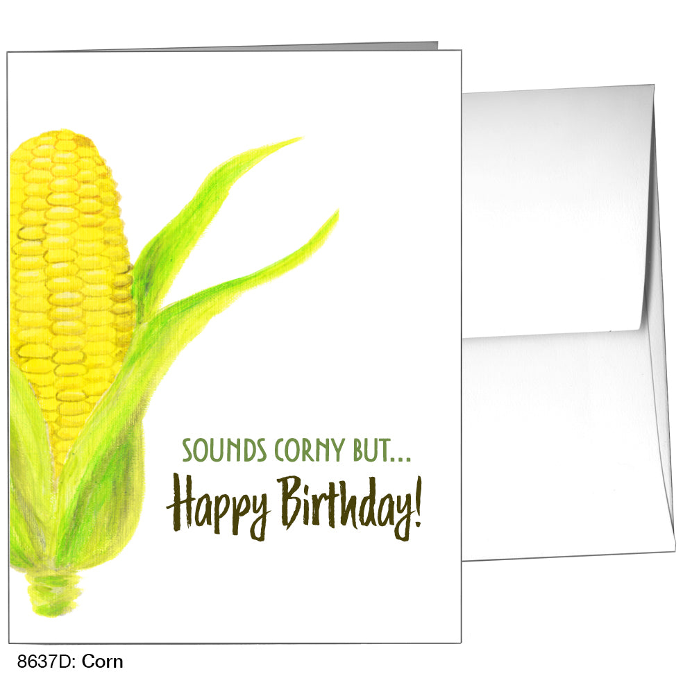 Corn, Greeting Card (8637D)