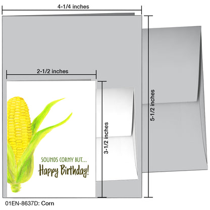 Corn, Greeting Card (8637D)