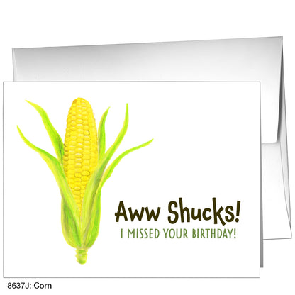 Corn, Greeting Card (8637J)