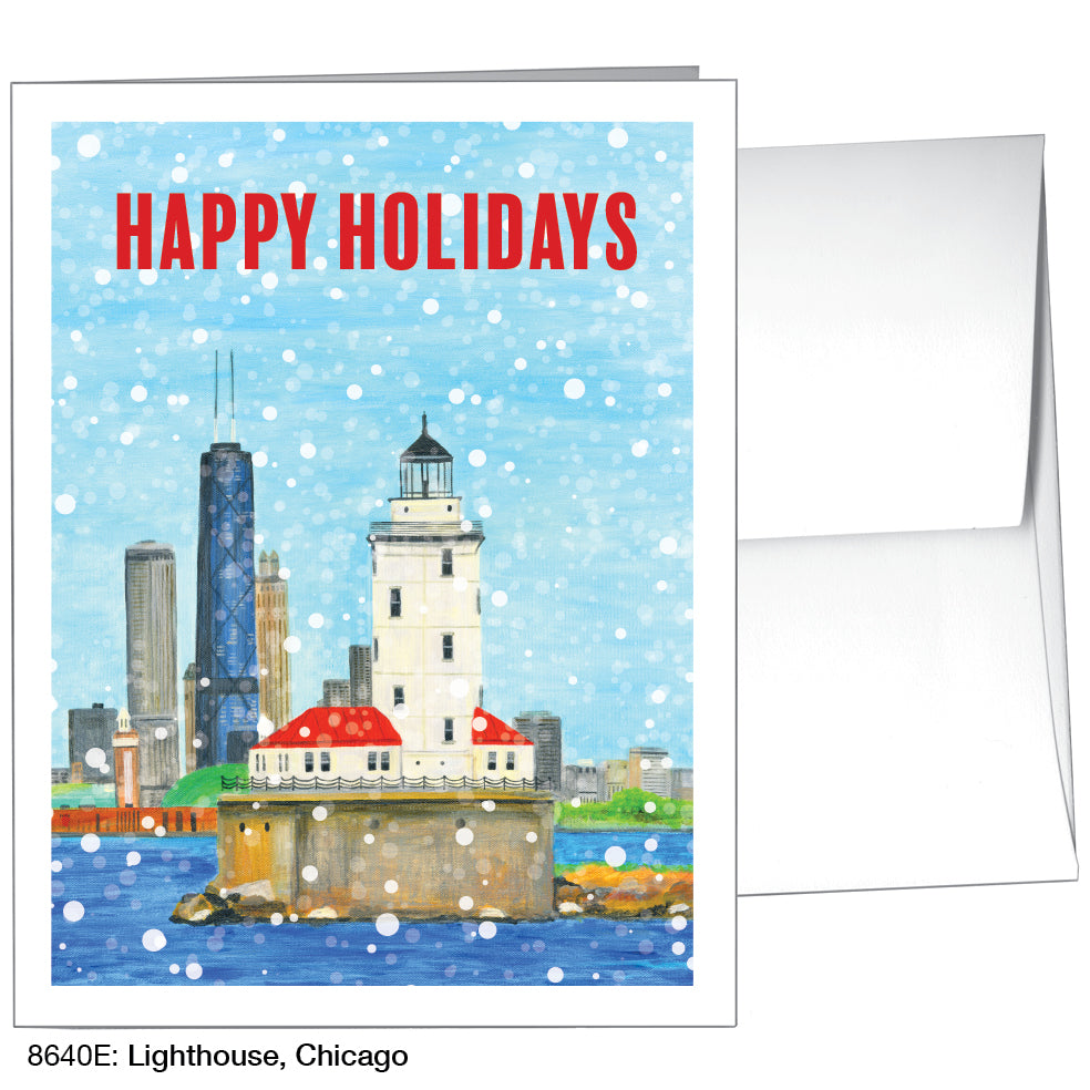 Lighthouse, Chicago, Greeting Card (8640E)