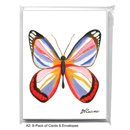 Wing Stripes, Greeting Card (7642)