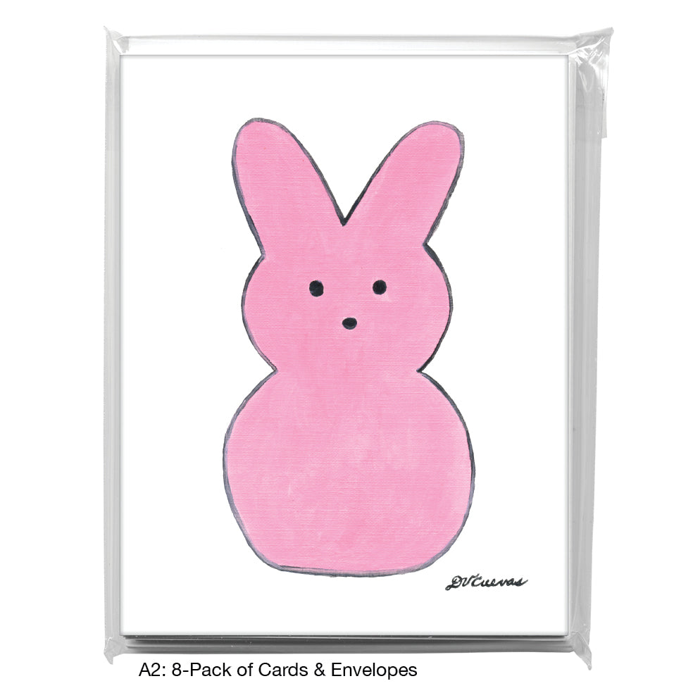 Peep - Pink, Greeting Card (8647)