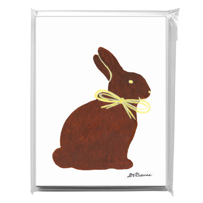 Bunny - Brown, Greeting Card (8650)