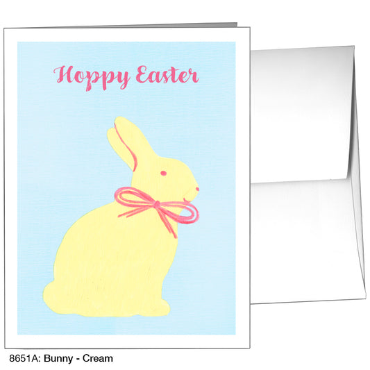 Bunny - Cream, Greeting Card (8651A)