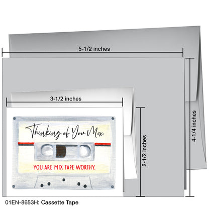 Cassette Tape, Greeting Card (8653H)