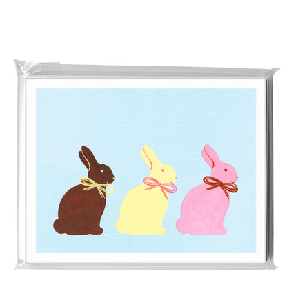 Bunnies, Greeting Card (8654)