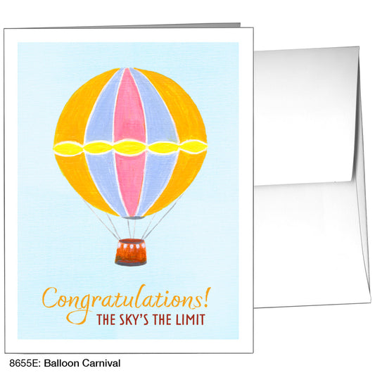 Balloon Carnival, Greeting Card (8655E)