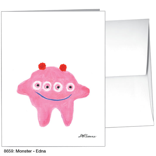 Monster - Edna, Greeting Card (8659)