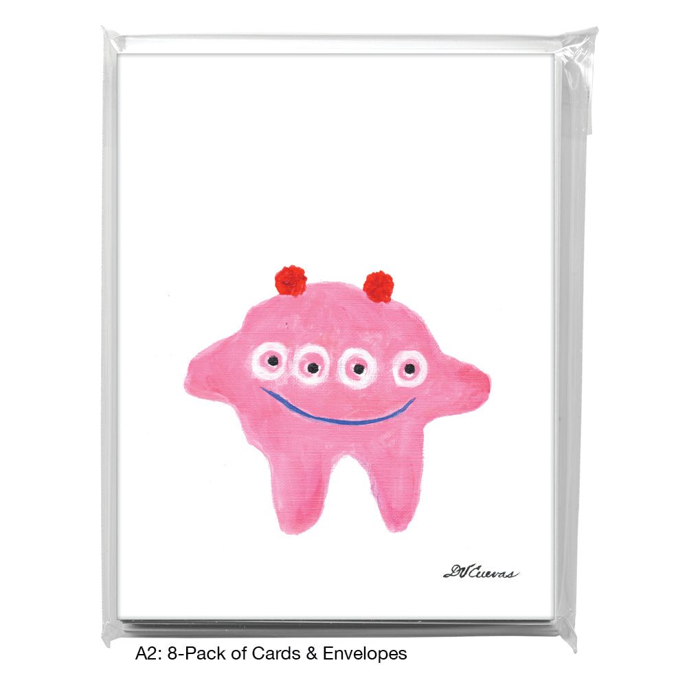 Monster - Edna, Greeting Card (8659)