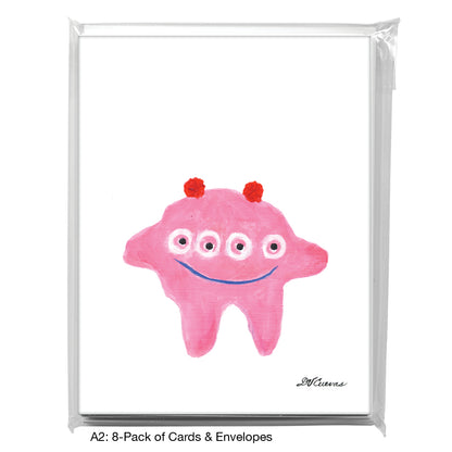 Monster - Edna, Greeting Card (8659)