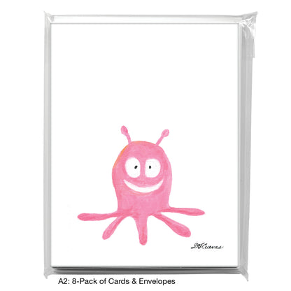 Monster - Jan, Greeting Card (8660)