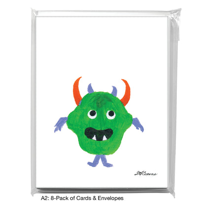 Monster - Randy, Greeting Card (8663)