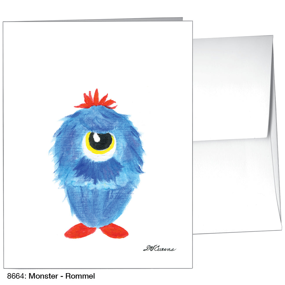 Monster - Rommel, Greeting Card (8664)