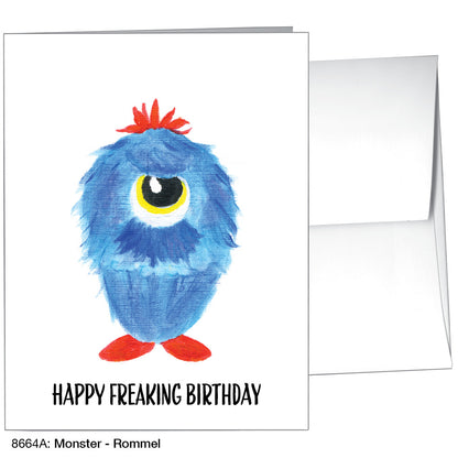 Monster - Rommel, Greeting Card (8664A)