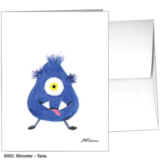 Monster - Tana, Greeting Card (8665)