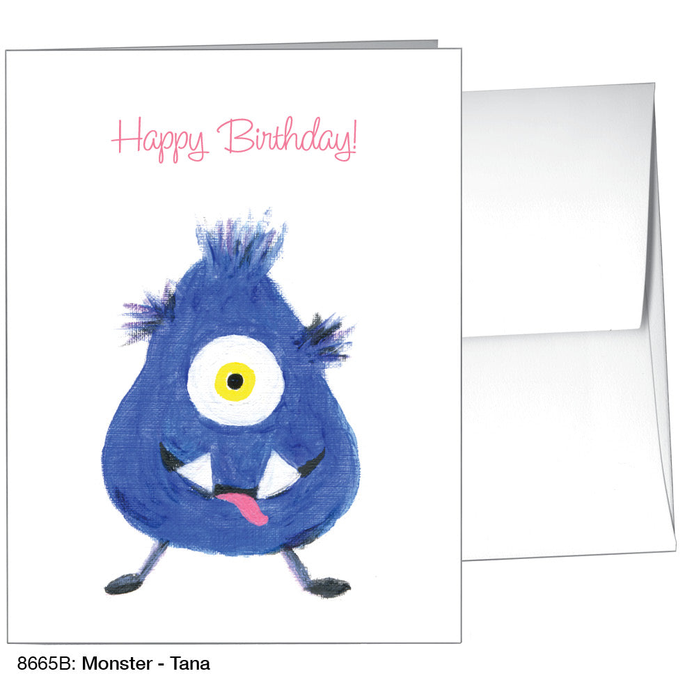 Monster - Tana, Greeting Card (8665B)