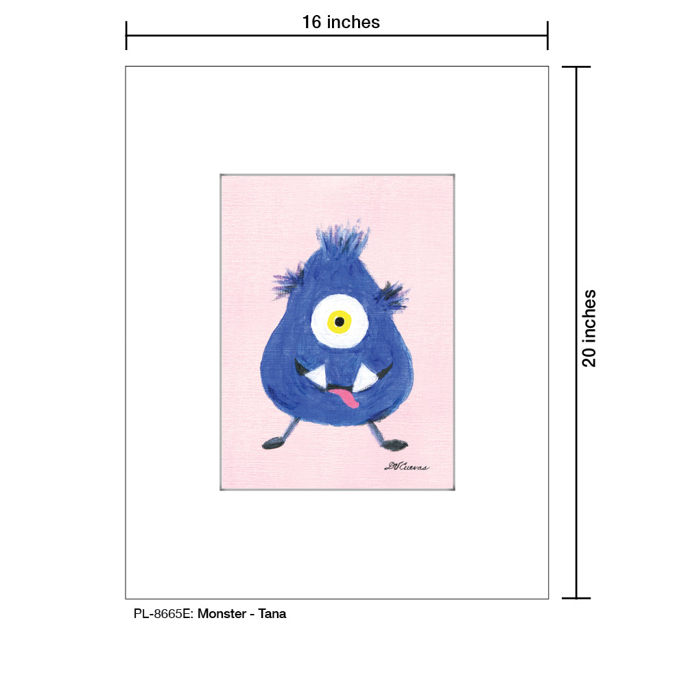 Monster - Tana, Print (#8665E)